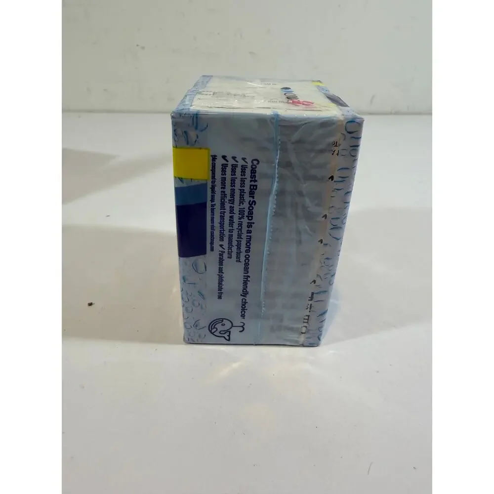Coast The Eye Opener Fresh Scent Deodorant Soap 2 Bars 4.12oz Odor Protection